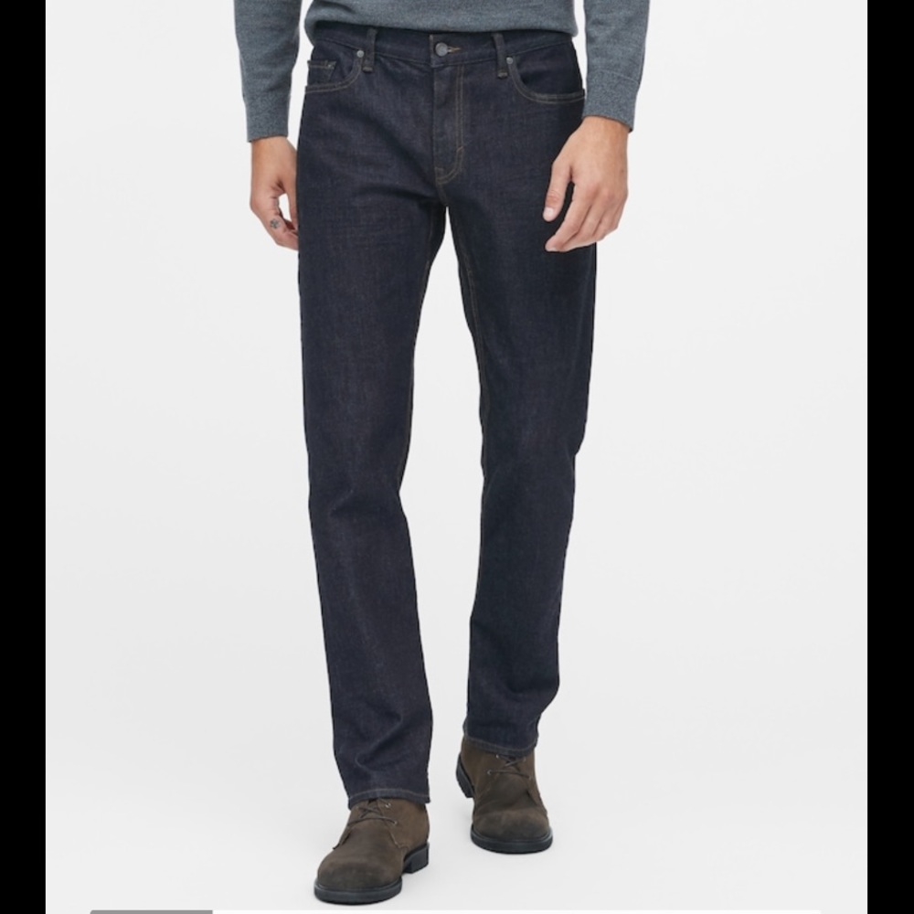 Banana Republic Straight Dark Wash Jean